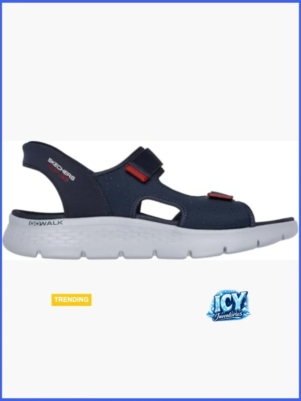 Men's Hands Free Slip-Ins Go Walk Flex Easy Entry Sandal